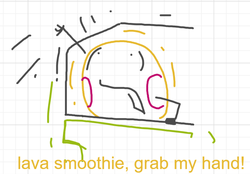 A panel from I've Been Everywhere, Man, episode nine of the Board Boards object show by Furretwalk/WalkingFurret.